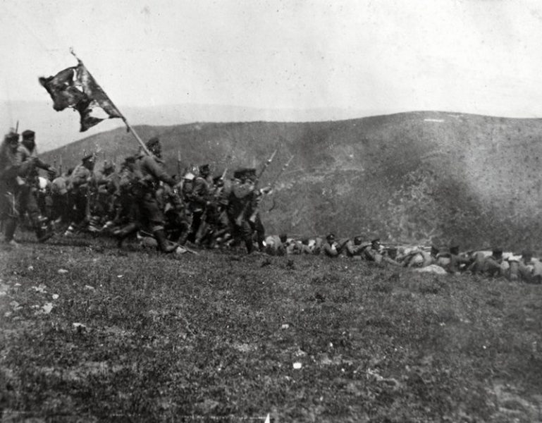 Sakızköy Lüleburgaz hattınca cephe savaşı